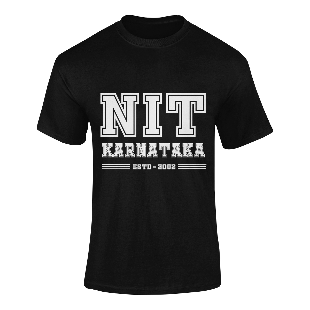 NIT KARNATAKA black - teeshood.com